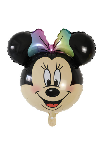 Parti Station Minnie Mouse 2 Yaş Balon Set Minnie Mouse Konsept Balon ve Pembe Rakam Balon Set