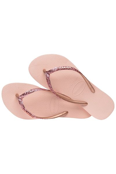 Havaianas Slim Glitter II Ballet Rose / Golden Blush