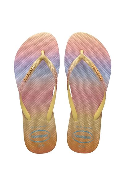 Havaianas Slim Gradient Sunset Yellow Pixel Women's Slippers