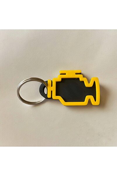 The Plasti Motor Arıza Işığı Check Engine Light Anahtarlık