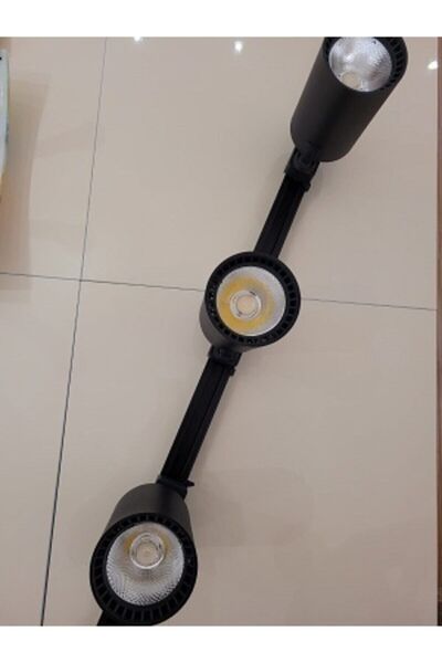Led 3 Lü Ray Spot Beyaz Işık