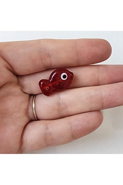 kırıkboncuk خرز سمكة مورانو مصنوع يدويًا