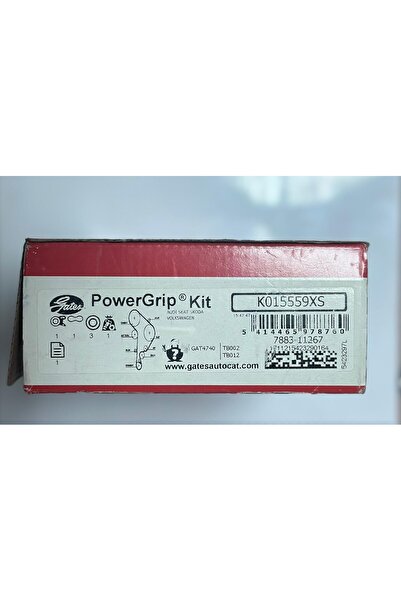 GATES K015559xs Triger Seti Audı-seat-skoda-volkswagen Üretim Yılı 2013-2015 Kapalı Kutu