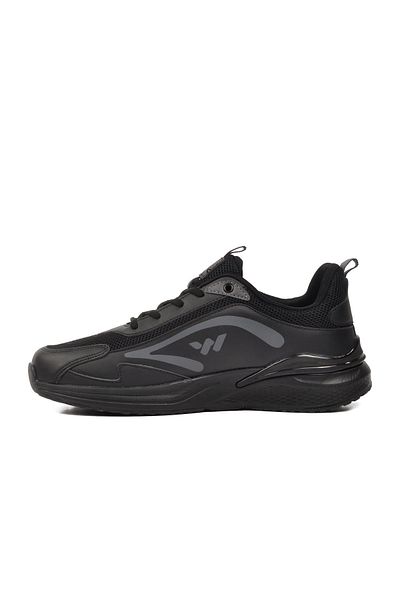 WALKWAY Ανδρικά αθλητικά παπούτσια Bolton Black-Smoked