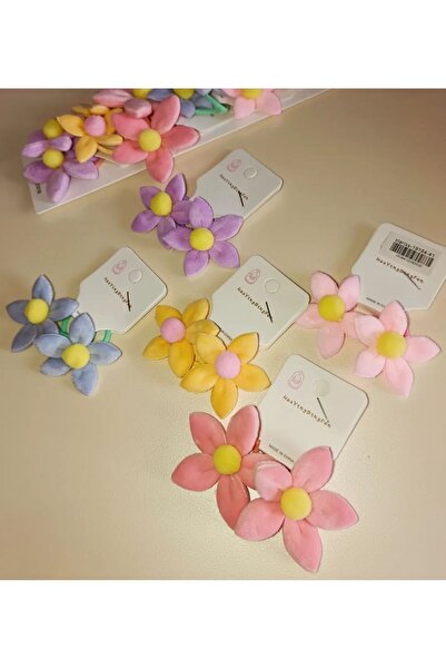 NİLZ Flower figured double rubber buckle 1 pair