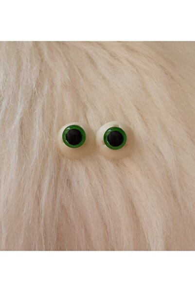 fundahobi 10mm Ithal Amigurumi Göz (YEŞİL)-5 Çift