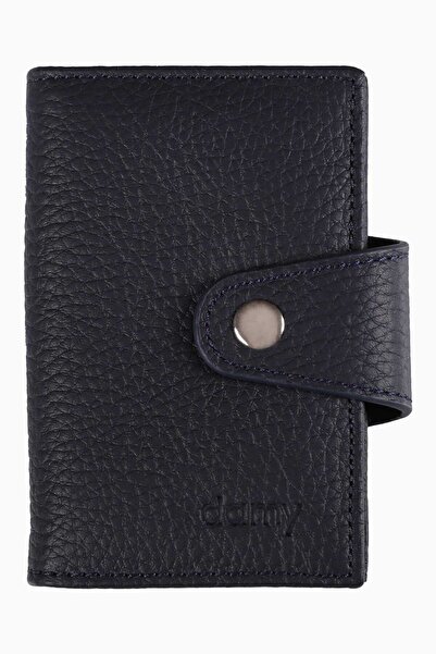 OKAVANGO Ανδρική και γυναικεία θήκη κάρτας πορτοφολιού Unisex από γνήσιο δέρμ...