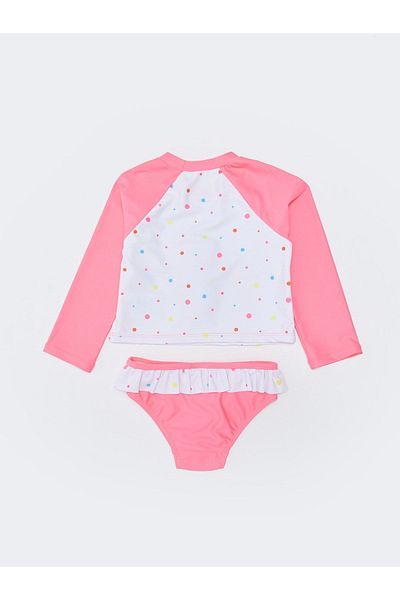 LC Waikiki Lcw Baby Flexibilní Fabric Sada dívčích bikin