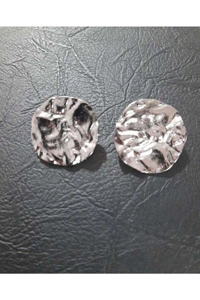 İMREN AKSESUAR فضي رمادي Dcryuk 2.5 سم زر معدني 6 قطع مجموعة معطف خندق سترة زر