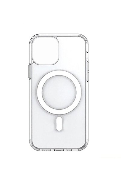 Case Iphone 12 Şeffaf Magsafe Kılıf