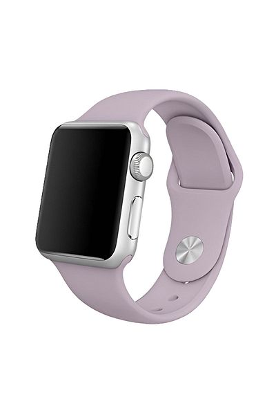 LOOKUP NEW متوافق مع ساعة Apple مقاس M مقاس 42,44,45,49 ملم من السيليكون المسطح المرن بحلقة أرجوانية