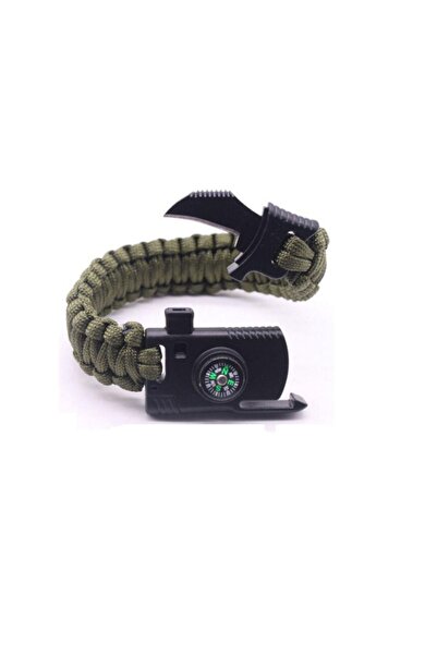 hobi outdoor Paracord Cobra Survıval Kamp Bileklik