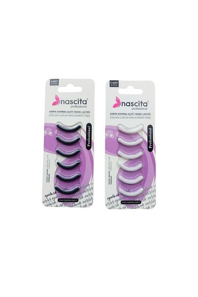 nascita 6-Piece Eyelash Curling Machine Refill 2 Pk