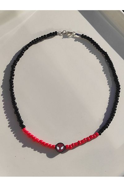 Amabel Jewelerys قلادة على شكل شخصية سبايدرمان للأطفال