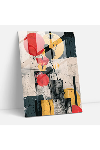 Popcas Mannerism Glass Print, Abstract Peace, Mannerism, Home Decor