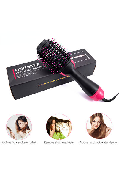 Jetcom Saç Düzleştirici Şekillendirici Fön Fırçası Tarak