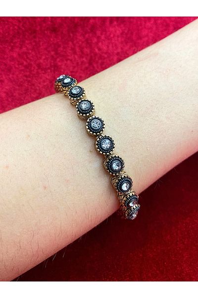 FAYRA ACCESSORIES Diamond Mounted Waterway Bracelet