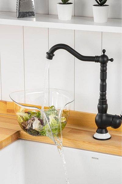 simplicity Practical Kitchen Strainer - Fruit and Vegetable Washed Transparent