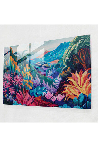 Popcas Fauvism Home Decor, Vibrant Landscape, Fauvism, Home Decor, Modern Art