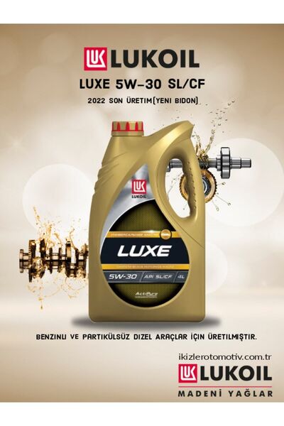 LUKOIL Luxe 5w-30 4lt Motor Yağı 2024