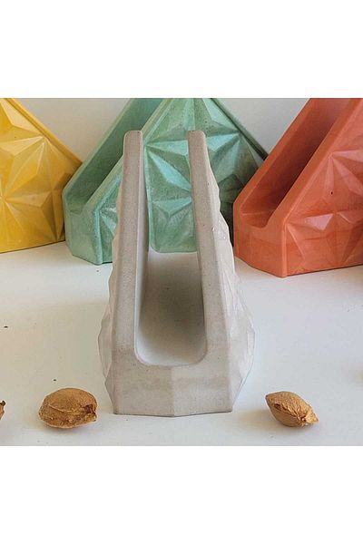 KARRA Concrete Napkin Holder Kitchen Accessory
