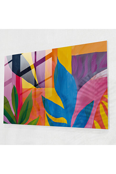 Popcas Henri Matisse Glass Print Dynamic Colors, Henri Matisse, Glass Art
