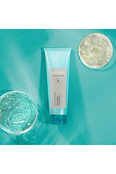 artistry منظف نباتي رغوي منعش لتغذية البشرة يقلل من التهيج على البشرة