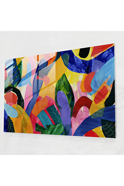 Popcas Henri Matisse Glass Wall Art, Abstract Patterns, Henri Matisse, Abstra...
