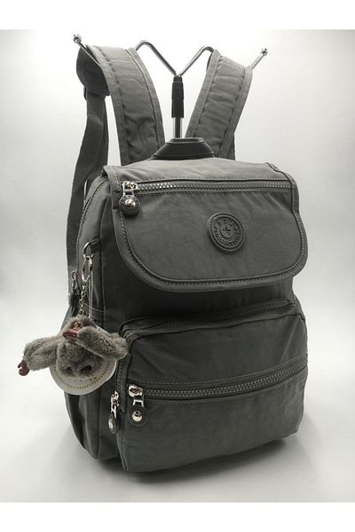 571 Collections Çanta Ultra Light Gray Backpack - Multi-Pocket and Waterproof (Teen, Sports, Notebook)