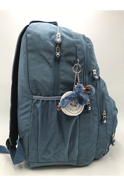 571 Collections Çanta Unisex Blue Ultra Light Αδιάβροχο σακίδιο πλάτης μεγάλου όγκου