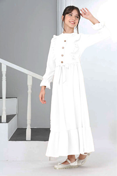 Asortik Kids Μακρύ φόρεμα Aerobin Line - Νεαρό κορίτσι 11-15 ετών Hijab παντελόνι