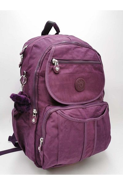 571 Collections Çanta Ultra Light and Waterproof Unisex Purple Backpack - Large Volume, Multi-Pocket
