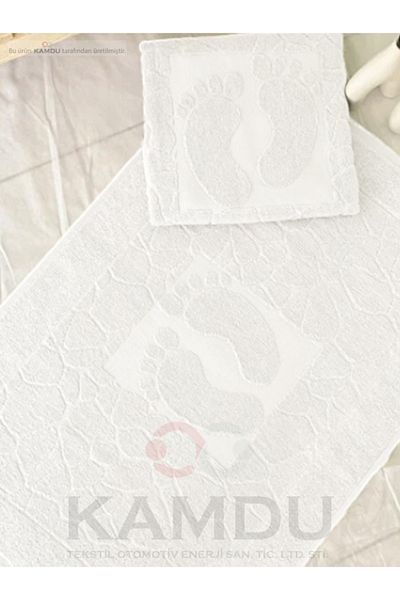 Qottox 50x70cm Αντιολισθητικό Χαλάκι Μπάνιου - Χαλάκι που απορροφά γρήγορα το υγρό