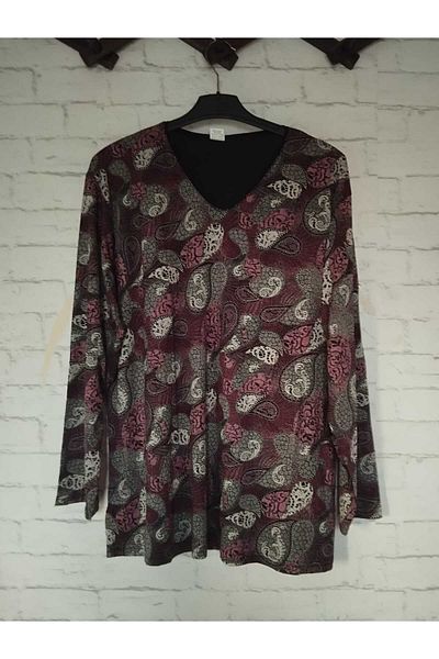 anne moda ankara Μακρυμάνικο καλοκαιρινό μπλουζάκι