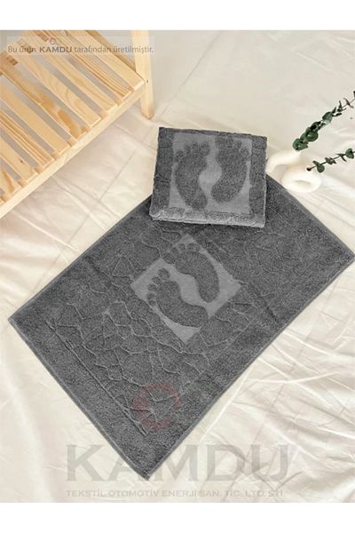 Qottox 50x70cm Αντιολισθητικό Χαλάκι Μπάνιου - Χαλάκι που απορροφά γρήγορα το υγρό