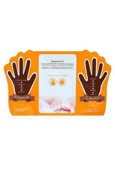 Nilu Moda 5-Piece Soft Miraculous - Peel-Off Hand Peeling Mask