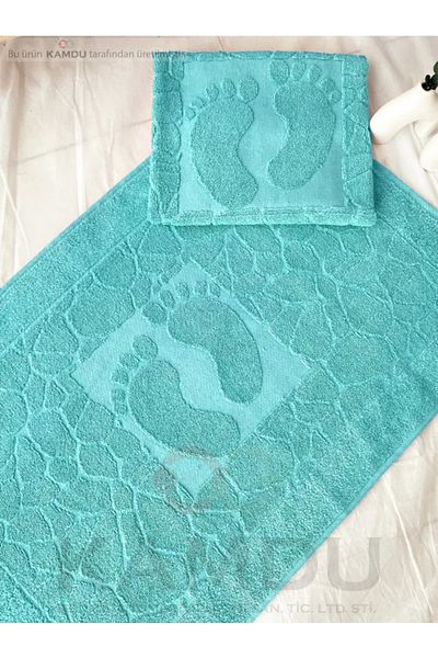 Qottox Covoraș de baie cu bază anti-alunecare de 50x70 cm - Covoraș cu absorbție rapidă a lichidului