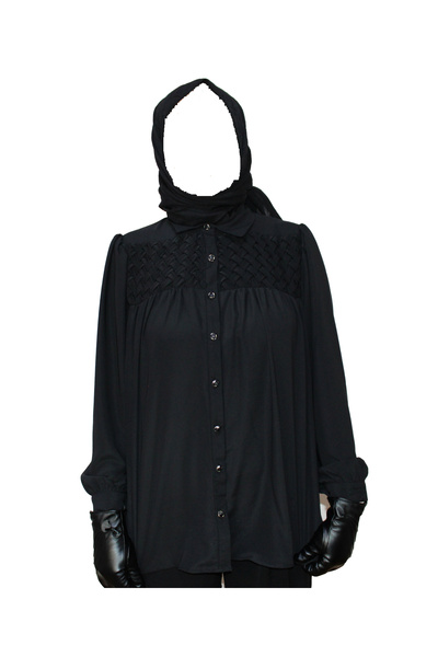 My Destino Heddy Yakası Güpürlü Gömlek