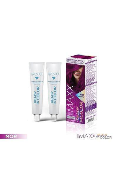 MAXX DELUXE Yarı Kalıcı Saç Boyası Mor