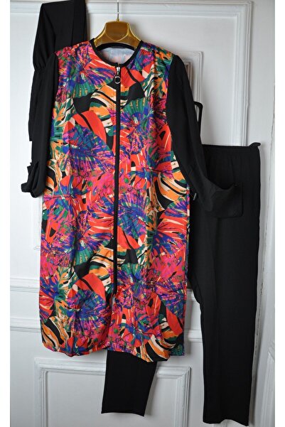 elma abone Digital Patterned Swimsuit