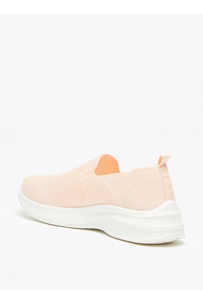 Oaklan by Shoexpress Textured Slip-On Walking Shoes with Pull Tabs