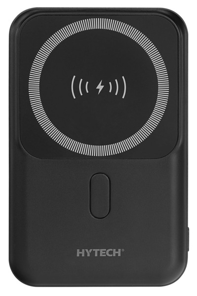 Hytech H140 10000mAh Magsafe 15W PD20W+HSC22.5W Siyah Taşınabilir Pil Şarj Cihazı Powerbank