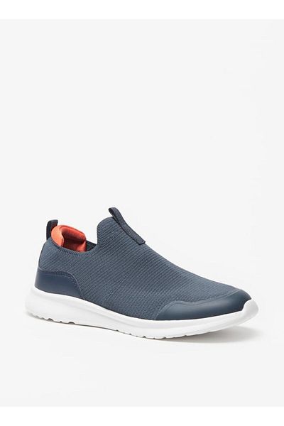 Oaklan by Shoexpress Textured Slip-On Walking Shoes with Pull Tabs