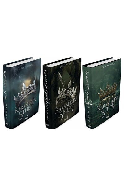 İndigo Kitap Karanlığın Şehri 1-2-3 Şule Avlamaz Ciltli 3 Roman