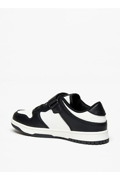 Oaklan by Shoexpress Panelled Sports Shoes with Hook and Loop Closure