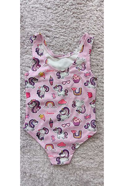 Modomood Fata - Costum de baie imprimat digital pentru mare si piscina