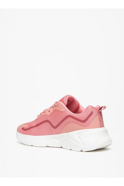 Oaklan by Shoexpress Textured Lace-Up Walking Shoes