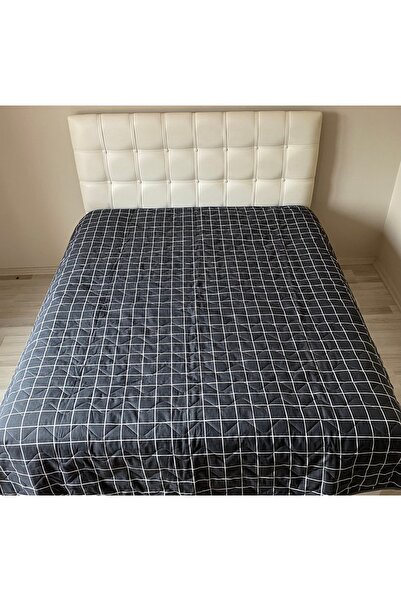 GENÇEV HOME COLLECTİONS Kapitoneli Battal Boy Çok Amaçlı Örtü - 200x220 Cm