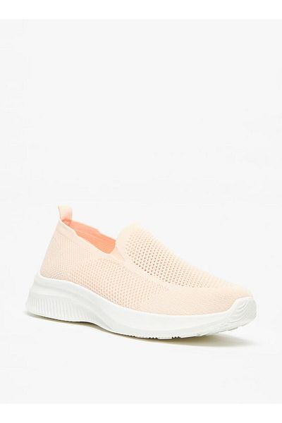 Oaklan by Shoexpress Textured Slip-On Walking Shoes with Pull Tabs