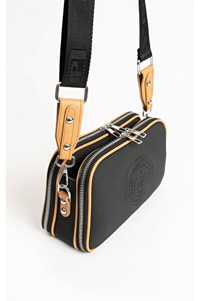 Just Polo حقيبة كتف وحقيبة كروس نسائية من Lacoste Original مكونة من 3 أقسام J...